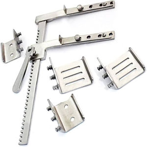 Separadores de Costillas Reutilizables de Acero Inoxidable, Diseño Ajustable, Construcción Ligera, para Uso Quirúrgico - Product Image 1