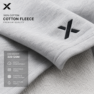 Shorts de sport X Sports City pour homme, haute qualité, 320 GSM, 100 % coton molletonné, parfaits pour les activités de plein air, style décontracté, look premium. - Product Image 4