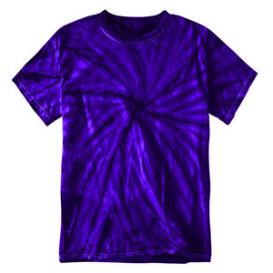 Men's Summer Trendy <b>Tie</b> Dye <b>Knitted</b> Short Sleeve T-Shirt 100% Cotton Quick Dry Custom Print Casual Regular Fit-Wholesale - Product Image 3