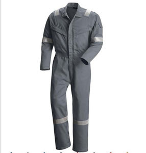 Overol de Trabajo Reflectante Amarillo para Hombre, Uniforme de Seguridad de Algodón con Franjas de Alta Visibilidad para Uso Industrial - Product Image 2