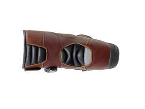 Botas de Motocross Impermeables para Motociclistas, Zapatos Deportivos de Moto para Hombre, Botas de Motociclista de Cuero Genuino con Botones para Invierno y Aventura - Product Image 3