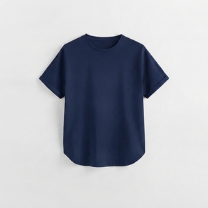 Camisetas Básicas para Mujer, Camisetas de Verano Frescas y a la Moda, Camiseta Femenina de Color Sólido, Manga Corta y Holgada - Product Image 3