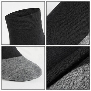 North Approach Ankle <b>Socks</b> Black Gray Breathable <b>Running</b> <b>Socks</b> for Adults Summer Season - Product Image 4