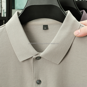 Polo homme de haute qualité à manches courtes pour l'été, séchage rapide, respirant, en coton doux, polos homme - Product Image 2