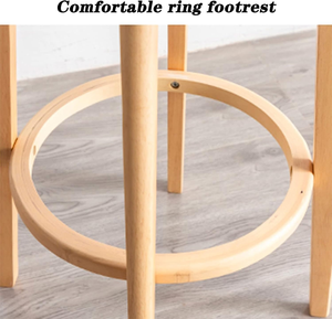 Modern Dining Chair Minimalist Backrest Chair Simple <b>Wooden</b> Home Kitchen Dining Room Living Room Seating - Product Image 3