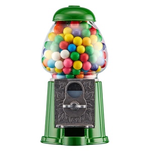 Kwang Hsieh 9" Custom Green Vending <b>Gumball</b> <b>Machine</b> - Product Image 1