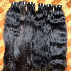 Extensiones de cabello indio crudo dibujado doble textura natural - Product Image 1