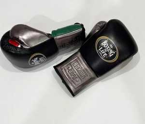 NBNL <b>Custom</b> <b>MMA</b> Boxing <b>Gloves</b> Logo Printed Leather Material for Closure Unisex Heavy Bag Punching Training Sparring <b>Gloves</b> - Product Image 1