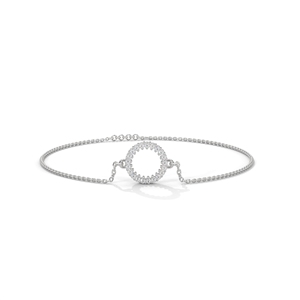 18K Gold Plated Zircon Charm Bracelet Oval Crystal Pendant <b>Copper</b> <b>Bangle</b> for Women Wedding Party Gift - Product Image 1