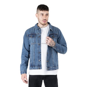 Chaquetas de mezclilla para hombre Chaquetas de camionero de hombre vintage lavadas clásicas de mezclilla Abrigo informal de invierno Cálido - Product Image 1