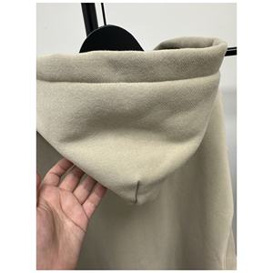 Ensemble sweat-shirt et pantalon de jogging unisexe pour homme, automne, logo personnalisé, molleton surdimensionné, anti-boulochage, haute qualité - Product Image 5