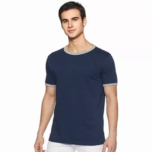 Camiseta de Hombre al por Mayor de Alta Calidad, Diseño Personalizado con Logotipo, 100% Algodón, Ecológica, de Secado Rápido, Transpirable, Cuello Redondo, Tallas Grandes - Product Image 1