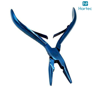 Pince à extensions capillaires professionnelle en acier à haute teneur en carbone, outil multifonction pour micro-anneaux, liens et perles, vente en gros, qualité supérieure - Product Image 2