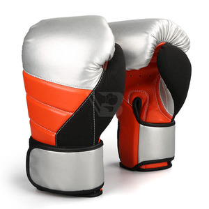OEM Custom Logo Professional Cowhide Leather Laced Training Boxing <b>Gloves</b> Full Finger Touchscreen Compatible Waterproof <b>Moisture</b> - Product Image 1