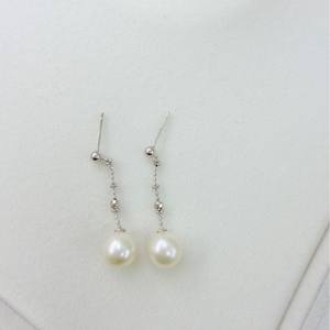 Zhuji Mountain Lake 8.5-9mm Round Freshwater <b>Pearl</b> Earstuds Almost Flawless Pure Silver Accessories Freshwater <b>Pearl</b> <b>Earrings</b> - Product Image 3
