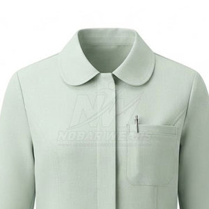 Bata de Laboratorio Corta para Médico, Uniforme Clínico, Diseño Profesional, Personalización de Marca, Suministro al por Mayor de Fábrica - Product Image 5