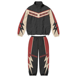 Custom Sportswear Windbreaker <b>Set</b> Wholesale OEM Manufacturer Supplier Private Label Bulk Production High GSM Tracksuit <b>Set</b> - Product Image 6