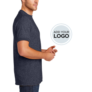 เสื้อยืดคอกลมทรงสปอร์ต แบรนด์ Bella Canvas รุ่น Tri-blend สำหรับผู้ชาย - Product Image 2