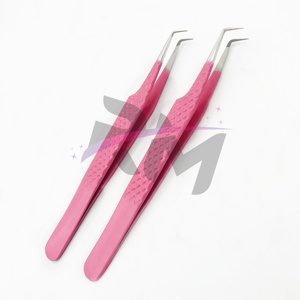 RMI Private Label Divers Styles Verre Acrylique Lash Tile Magnétique Cils rose Tuile avec Jade Pierre Colle - Product Image 1