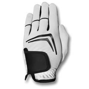 Gant de golf en cuir synthétique durable à design en maille, ventilation optimale, adhérence maximale, respirant, personnalisable avec logo - Product Image 1