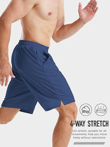 Pantalones Cortos Deportivos Casuales para Hombre, Estilo Urbano, con Cordón Ajustable, Logotipo Personalizado OEM, Impermeables y Transpirables - Product Image 3