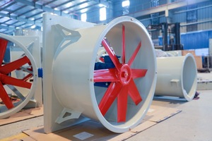 Vietnam PLG Dachmontierter Direktantrieb-Axialventilator AXP-4-7D mit Online-Support-Service, Industrieller Zentrifugalventilator - Product Image 4