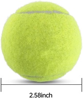 Pelotas de Tenis de Colores Personalizados, Pelotas de Tenis Profesionales para Entrenamiento Deportivo, Competición y Práctica