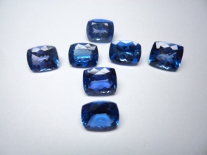 Piedras Sueltas de Tanzanita con Corte Cojín, Calidad 3A, Suma Total de Aproximadamente 25 Quilates, 7 Piezas para Joyería Fina, Suministro de Fábrica 2026, por PDM GEMS - Product Image 1