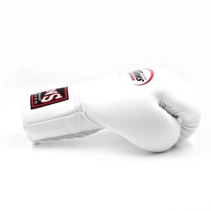 Twins Lace Up Boxing <b>Gloves</b> BGLL Genuine White Cowhide Leather Muay Thai Training Sparring Professional Fight <b>Gloves</b> - Product Image 4