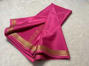 Moderne Festliche Diwali Damen Viskose-Seide Saree 120g Chit Pallu Schnelltrocknend Ganzjährig Lässige Traditionelle Ethnische Shari-Kleidung - Product Image 1