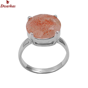 Most popular design classic 925 sterling silver red rutile gemstone <b>rings</b> <b>cheap</b> price ready stock - Product Image 1
