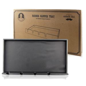 IKZARSA - Juego de Herramientas de Barbería Profesionales de Madera Negra Resistente, Caja Organizadora para Cortapelos y Recortadoras, para Uso en Salón - Product Image 5