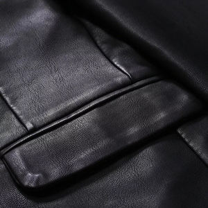 Chaqueta de Cuero para Hombre, Diseño Más Demandado, Precio Razonable, Transpirable, Antiarrugas, Chaqueta de Cuero para Hombre en Oferta - Product Image 6