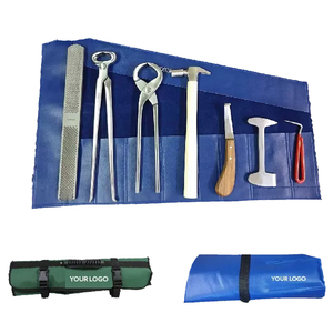 Kit Profesional de Herramientas para Herradores, para el Cuidado de Pezuñas de Caballos, Instrumento Veterinario para Recortar Pezuñas, Kit de 9 Piezas - Product Image 3