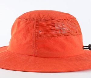 Chapeau Bob Unisexe en Nylon Respirant Style Safari Orange avec Broderie 3D et Sangle Réglable pour Adultes – Idéal pour l'Extérieur et l'Été - Product Image 6