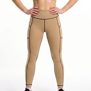 Pantalones de Compresión para Gimnasio para Mujer, Ropa de Yoga, Leggings Cómodos de Cintura Alta con Soporte Muscular, Leggings de Compresión para Dama - Product Image 1