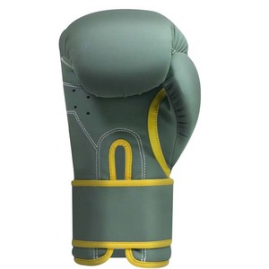 Gants de boxe en cuir de protection avec logo personnalisé imprimé pour adultes, usage en salle de sport - Product Image 3