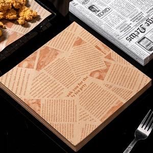 Custom logo Printing Food-grade Hamburger Deli Packaging Grease Proof Bake Wrapping <b>Paper</b> Coated Pulp Greaseproof <b>Paper</b> - Product Image 6