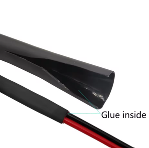 Venta al por Mayor de Tubo Termocontraíble Adhesivo de Bajo Voltaje 1KV, Kit de Empalmes para Cables, Funda Impermeable, Tubo Termocontraíble con Relación de Contracción 4:1 - Product Image 5