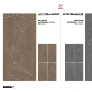 Azulejo de Porcelana de Alta Resistencia con Acabado Mate, 60X120CM 600X1200MM 24X48, Formato Grande, para Pisos y Paredes, Interior y Exterior - Product Image 1