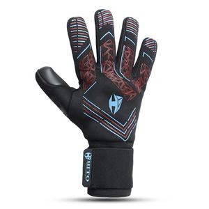 Gants de gardien de but de qualité supérieure, 4 mm, Latrex allemand, dos en silicone imprimé, rouleau négatif, design personnalisé, caoutchouc T-Tab - Product Image 2