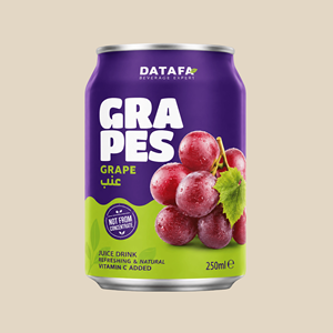 NOUVELLE VERSION Jus de pomme Datafa 250ml Non concentré Vitamine C ajoutée Jus fraîchement pressé en canette Vietnam Échantillon gratuit - Product Image 2