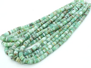 Crisoprasa Verde Natural Mate Pulida en Forma de Moneda, Hilo de 16 Pulgadas de Piedras Preciosas Sueltas, Certificadas por Terceros para Fabricación de Joyas DIY - Product Image 5