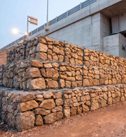 Caja de Gabiones Resistente, Fabricante de Cestas de Gabiones, Jaula de Malla Metálica para Ingeniería Civil