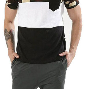 ELEGANT CORPORATION 2026 Nuevo Conjunto de 2 Piezas de Camiseta y Pantalones Cortos de Verano para Hombre, Estampado Sólido, Casual, Transpirable y Personalizado - Product Image 2