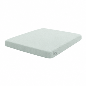 Drap-housse rayé vert 100% coton, style rayé, pré-lavé, doux et respirant, pour la maison et l'hôtel - Product Image 1