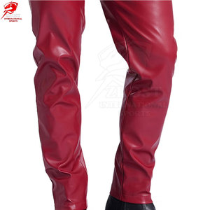 Wholesale Price Custom Made Genuine <b>Leather</b> <b>Pants</b> For <b>Men</b> With Custom Logo Unique Design <b>Leather</b> <b>Pants</b> - Product Image 5