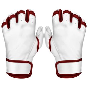 Guantes de Bateo de Béisbol Personalizados con Puño Corto y Materiales de Buena Calidad para Adultos, Guantes de Bateo de Béisbol de Cuero - Product Image 2