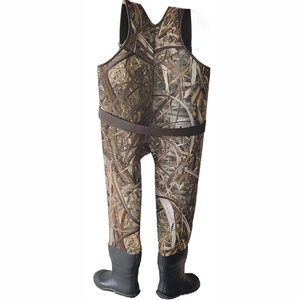 PVC Hunting Bib Waders 100% Waterproof Adjustable Suspenders High Slip Resistance Durable for Hunting Bib Garden - Product Image 2