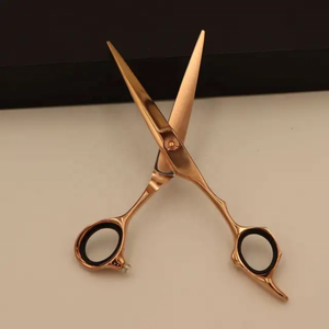 กรรไกรช่างตัดผมสแตนเลสคุณภาพสูงสำหรับการตัดผมที่แม่นยำเหมาะสำหรับร้านเสริมสวยและการใช้งานระดับมืออาชีพ - Product Image 3